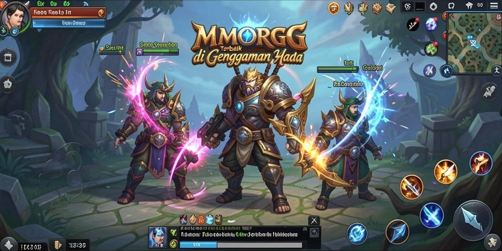 Tampilan utama gameplay F7F7 yang memukau dan menarik.