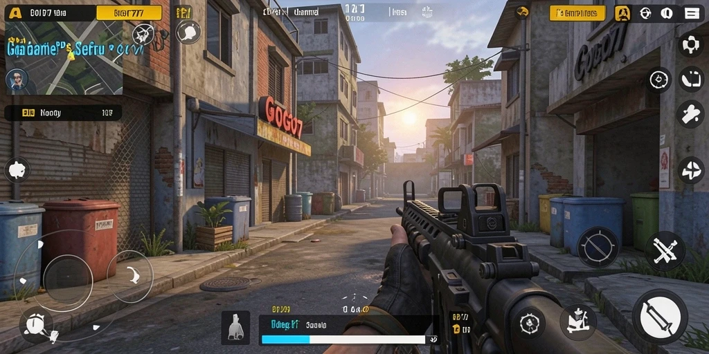 Tampilan gameplay GOGO77 yang intens dan seru.