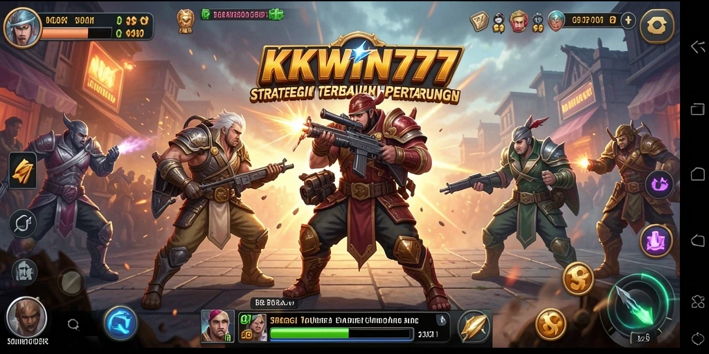 Tampilan gameplay KKWIN777 yang mendebarkan dan penuh strategi.