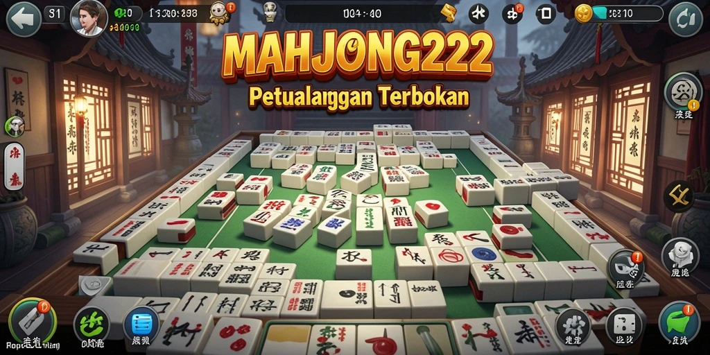 Tampilan gameplay MAHJONG222 yang memukau di dunia terbuka.