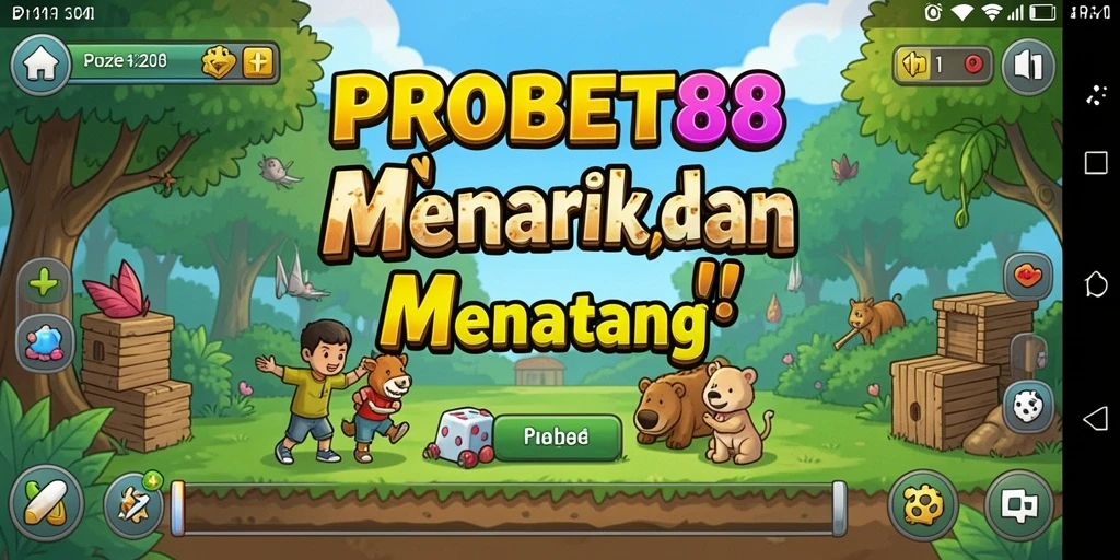 Tampilan gameplay PROBET88 yang menantang dan menyenangkan.