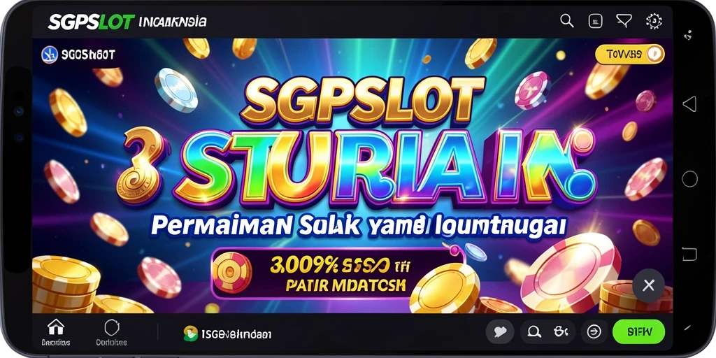 Tampilan seru gameplay slot di SGPSLOT dengan berbagai tema.
